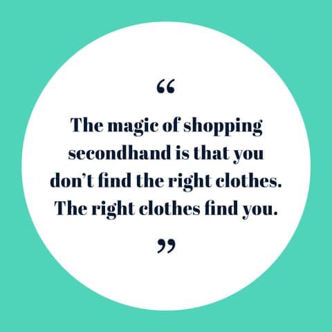 The Magic of Shopping Secondhand
